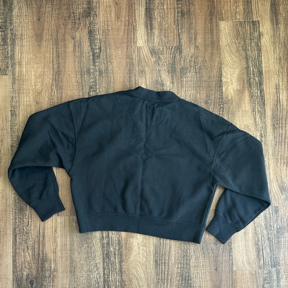 Jordan Flight fleece Black crop Sweatshirt - Picture 6 of 8